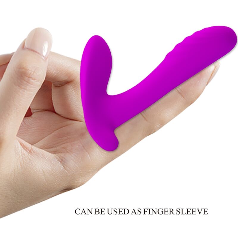 PRETTY LOVE - MASSAGER & VIBRATOR 12 VIBRATIONS REMOTE CONTROL PURPLE - Amore24
