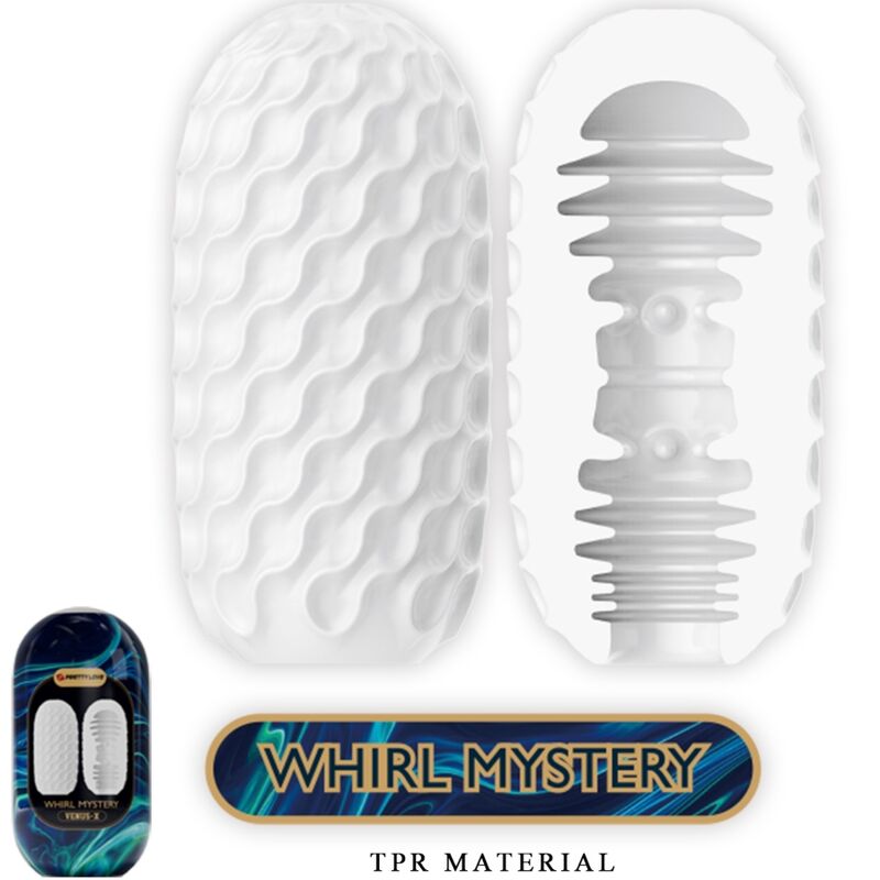 PRETTY LOVE - VENUS X 15 SILICONE MALE MASTURBATORS WHITE - Amore24