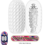 PRETTY LOVE - VENUS X 15 SILICONE MALE MASTURBATORS WHITE - Amore24