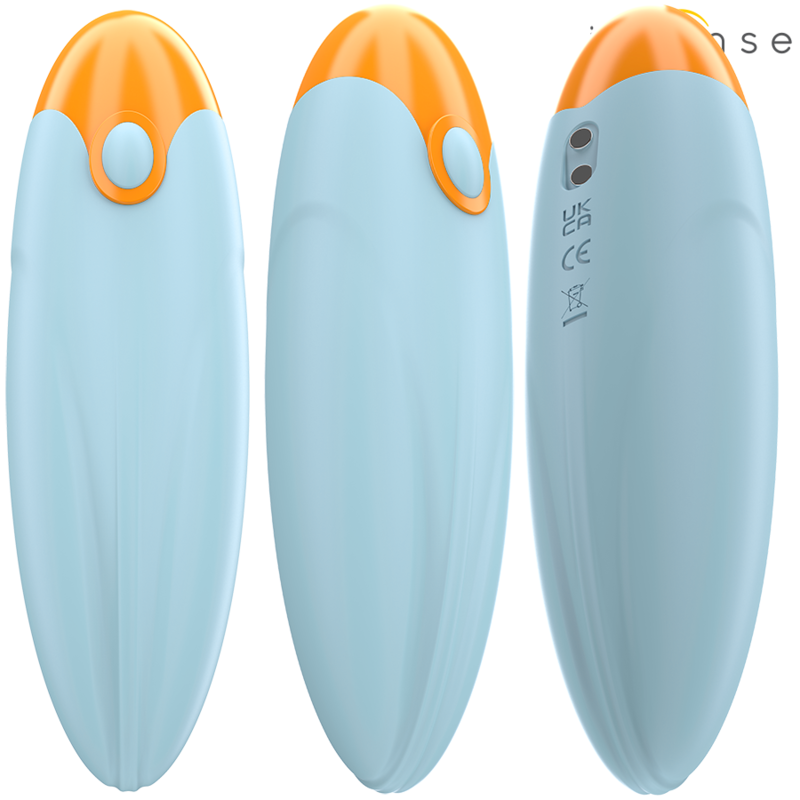 INTENSE - MIKE VIBRATING BULLET 10 VIBRATIONS BLUE REMOTE CONTROL - Amore24