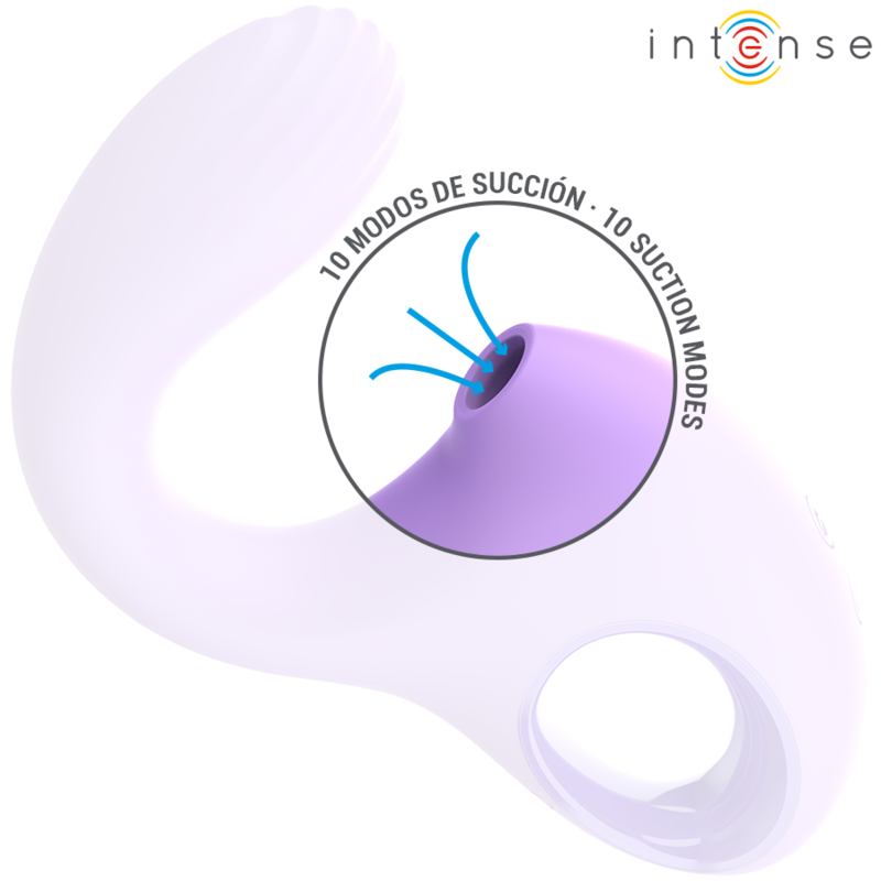 INTENSE - BAXTER VIBRATOR & STIMULATOR VIOLET - Amore24