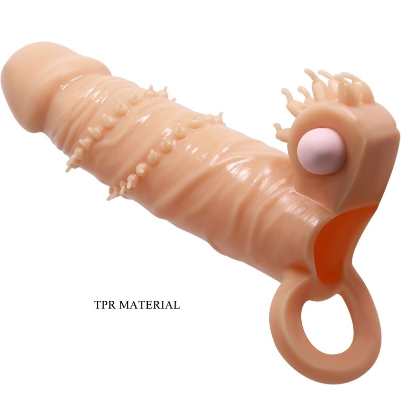 PRETTY LOVE - CONNOR PENIS SLEEVE + CLITORIS STIMULATOR FLESH - Amore24