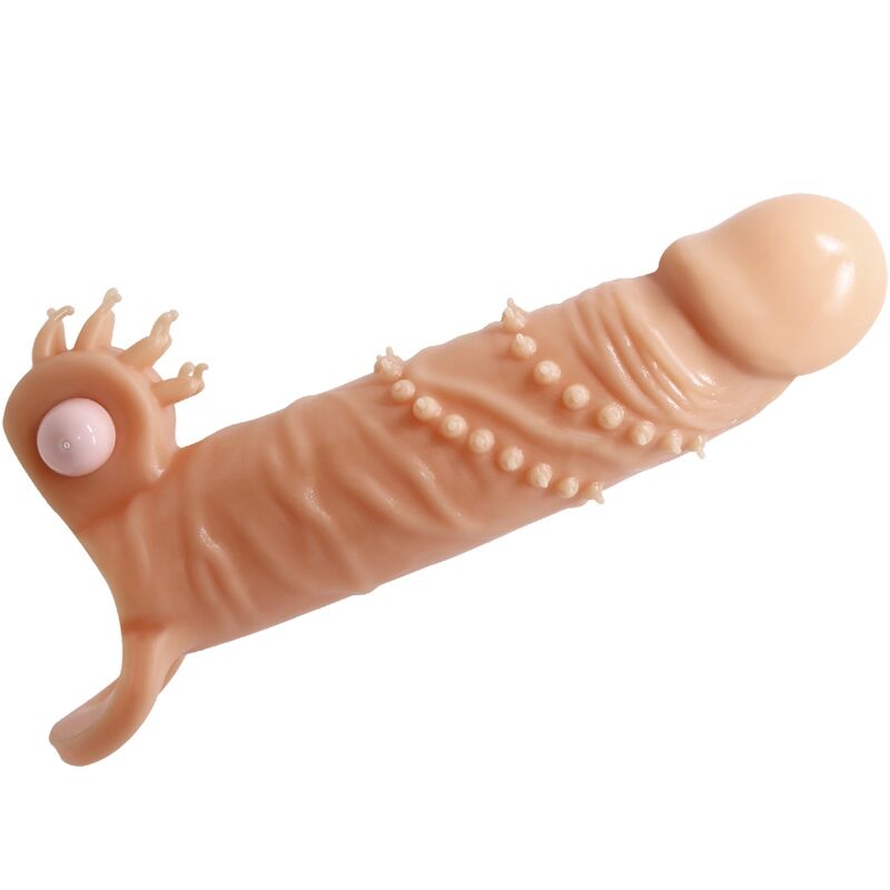 PRETTY LOVE - CONNOR PENIS SLEEVE + CLITORIS STIMULATOR FLESH - Amore24