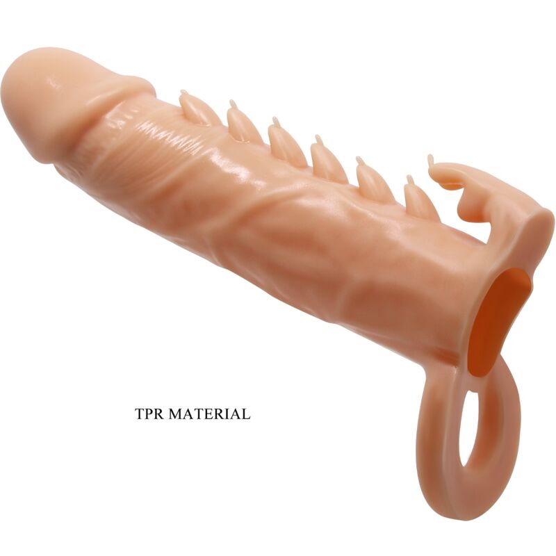 PRETTY LOVE - EMMIT PENIS SLEEVE + CLITORIS STIMULATOR FLESH - Amore24