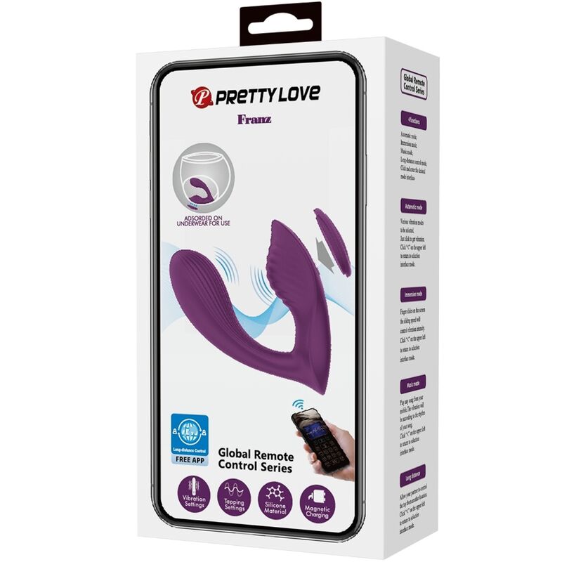 PRETTY LOVE - FRANZ MASSAGER AND VIBRATOR FREE APP PURPLE - Amore24