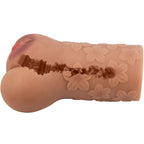 CRAZY BULL - SCARLET VAGINA AND ANUS DESIGN WITH FLOWERS FLESH - Amore24