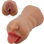 CRAZY BULL - SARAH DOUBLE MASTURBATOR MOUTH & VAGINA FLESH - Amore24