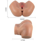 CRAZY BULL - HAILEY VIBRATOR BUTT WITH REALISTIC VAGINA AND ANUS MULATTO CONTROL REMOTO - Amore24
