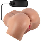 CRAZY BULL - HAILEY VIBRATOR BUTT WITH REALISTIC VAGINA AND ANUS MULATTO CONTROL REMOTO - Amore24