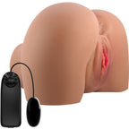 CRAZY BULL - MILA VIBRATOR BUTT WITH REALISTIC VAGINA AND ANUS FLESH CONTROL REMOTO - Amore24