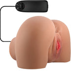 CRAZY BULL - MILA VIBRATOR BUTT WITH REALISTIC VAGINA AND ANUS FLESH CONTROL REMOTO - Amore24