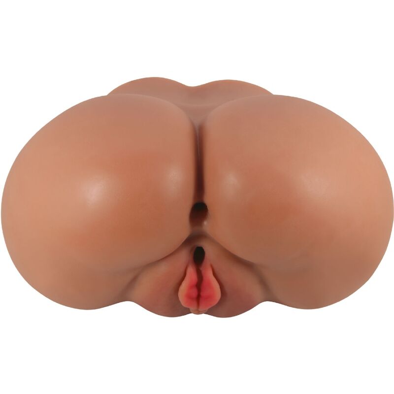 CRAZY BULL - LUNA VIBRATOR BUTT WITH REALISTIC VAGINA AND ANUS FLESH CONTROL REMOTO - Amore24