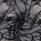 SUBBLIME - 954185 LACE BABYDOLL WITH ADJUSTABLE STRAPS BLACK S/M - Amore24