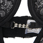 SUBBLIME - 954185 LACE BABYDOLL WITH ADJUSTABLE STRAPS BLACK S/M - Amore24