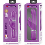 PRETTY LOVE - 4 IN 1 MULTIFUNCTION VIBRATOR & STIMULATOR PURPLE - Amore24