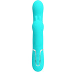 PRETTY LOVE - CAMMY 4 IN 1 MULTIFUNCTION TRIPPLE RABBIT VIBRATOR  BLUE - Amore24