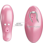 PRETTY LOVE - CAILEY NIPPLE CLAMPS 10 VIBRATIONS REMOTE CONTROL PINK - Amore24