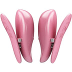 PRETTY LOVE - CAILEY NIPPLE CLAMPS 10 VIBRATIONS REMOTE CONTROL PINK - Amore24