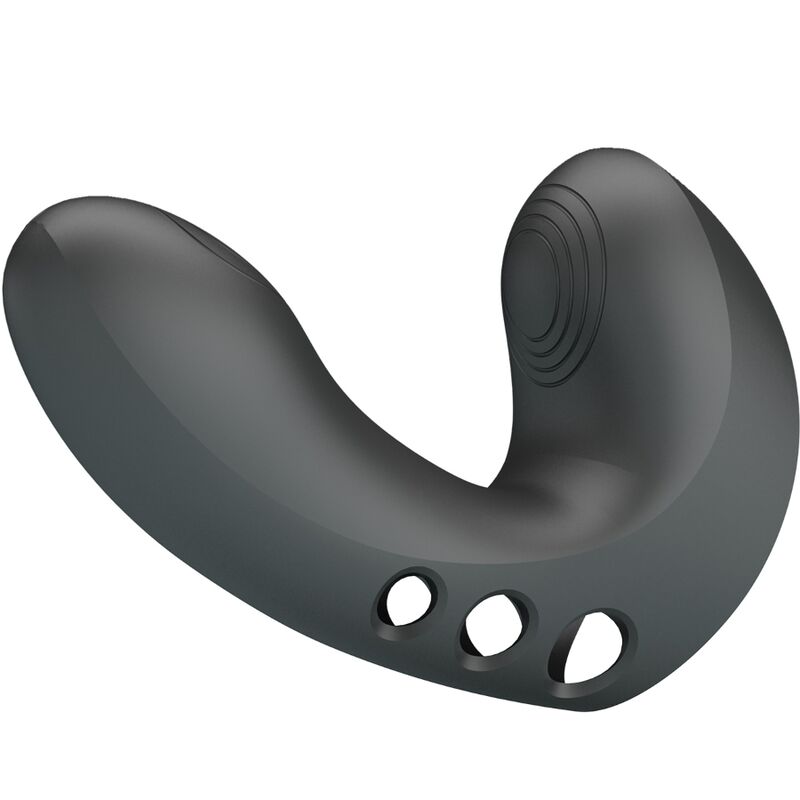 PRETTY LOVE - CAMELIA FINGER VIBRATOR 7 VIBRATIONS BLACK - Amore24