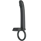 PRETTY LOVE - DILLION DOUBLE PENETRATION DOUBLE COCK RING BLACK - Amore24