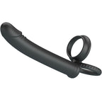 PRETTY LOVE - DILLION DOUBLE PENETRATION DOUBLE COCK RING BLACK - Amore24
