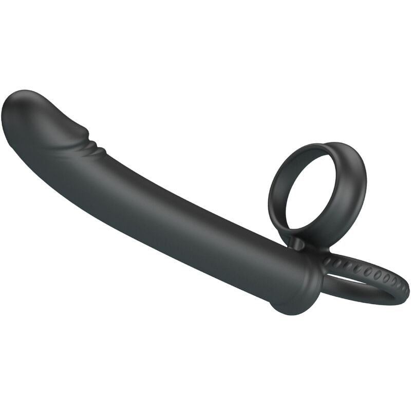 PRETTY LOVE - DILLION DOUBLE PENETRATION DOUBLE COCK RING BLACK - Amore24