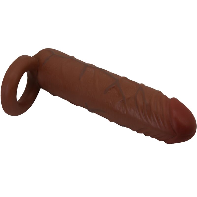 PRETTY LOVE - KAILE PENIS SLEEVE WITH 2.5 CM EXTENSION MULATTO - Amore24