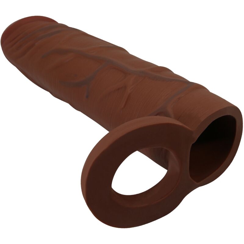 PRETTY LOVE - KAILE PENIS SLEEVE WITH 2.5 CM EXTENSION MULATTO - Amore24