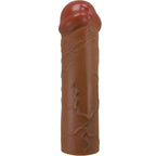 PRETTY LOVE - NILE PENIS SLEEVE WITH 2.5 CM EXTENSION MULATTO - Amore24