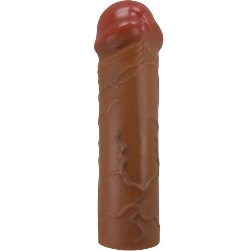 PRETTY LOVE - NILE PENIS SLEEVE WITH 2.5 CM EXTENSION MULATTO - Amore24