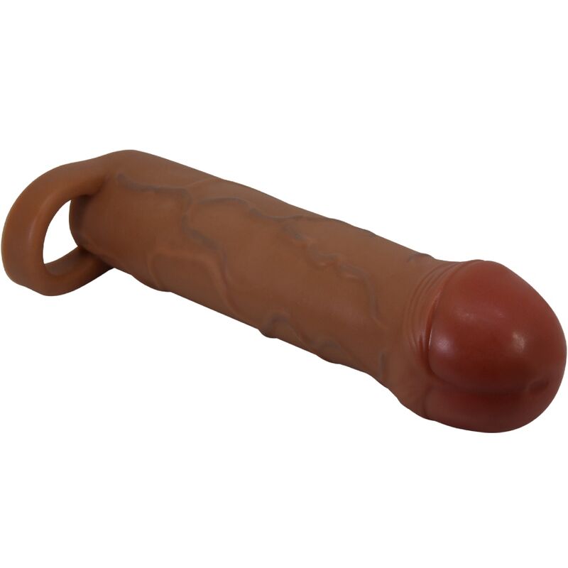 PRETTY LOVE - BUNION PENIS SLEEVE WITH 2.5 CM EXTENSION MULATTO - Amore24