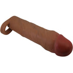 PRETTY LOVE - HANI PENIS SLEEVE WITH 5 CM EXTENSION MULATTO - Amore24