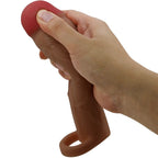 PRETTY LOVE - HANI PENIS SLEEVE WITH 5 CM EXTENSION MULATTO - Amore24