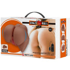 CRAZY BULL - EMILIA ASS VIBRATOR WITH REALISTIC VAGINA AND ANUS FLESH REMOTE CONTROL - Amore24