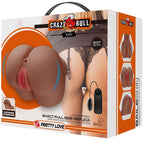 CRAZY BULL - KYLIE ASS VIBRATOR WITH REALISTIC VAGINA AND ANUS FLESH REMOTE CONTROL - Amore24