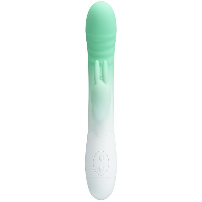PRETTY LOVE - CERBERUS RABBIT VIBRATOR 3O VIBRATIONS GREEN - Amore24
