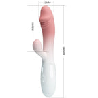 PRETTY LOVE - SNAPPY RABBIT VIBRATOR 30 VIBRATIONS PINK - Amore24