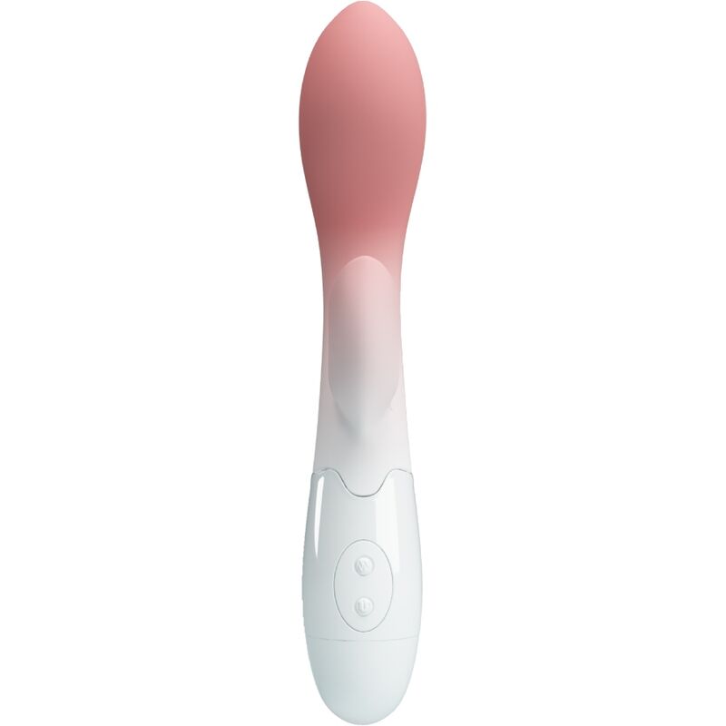 PRETTY LOVE - BRIGHTY G-SPOT VIBRATOR + CLITORIS STIMULATOR 30 VIBRATIONS PINK - Amore24