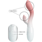 PRETTY LOVE - BRIGHTY G-SPOT VIBRATOR + CLITORIS STIMULATOR 30 VIBRATIONS PINK - Amore24