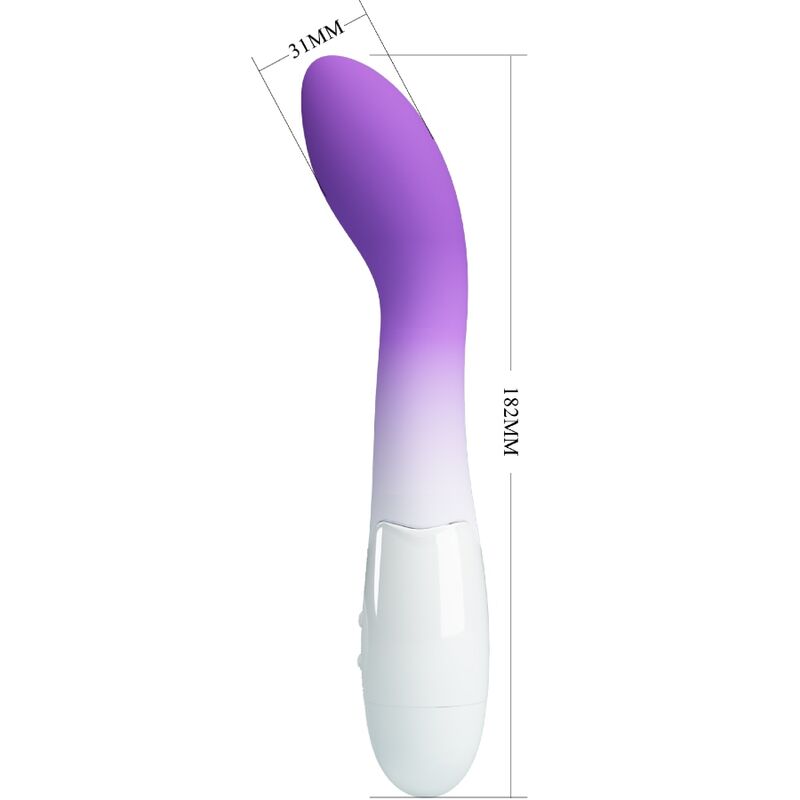 PRETTY LOVE - BISHOP G-SPOT VIBRATOR 30 VIBRATIONS PURPLE - Amore24