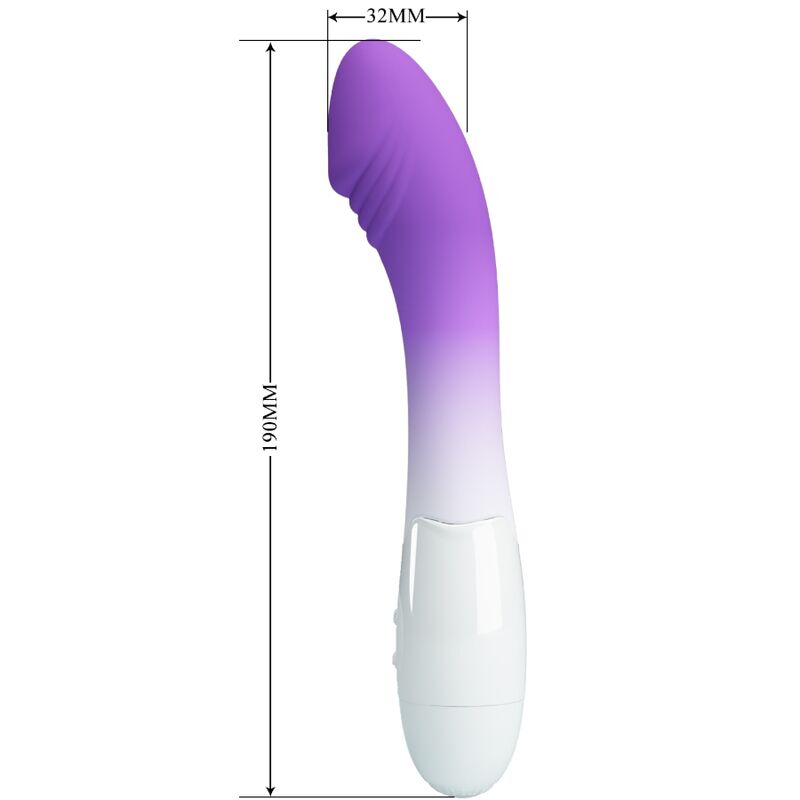 PRETTY LOVE - ELEMENTAL G-SPOT VIBRATOR 30 VIBRATIONS PURPLE - Amore24
