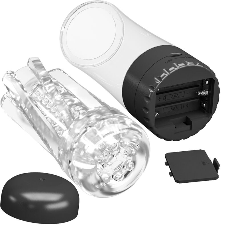 PRETTY LOVE - TAMARA MALE MASTURBATOR MULTI-SPEED VIBRATOR BLACK - Amore24