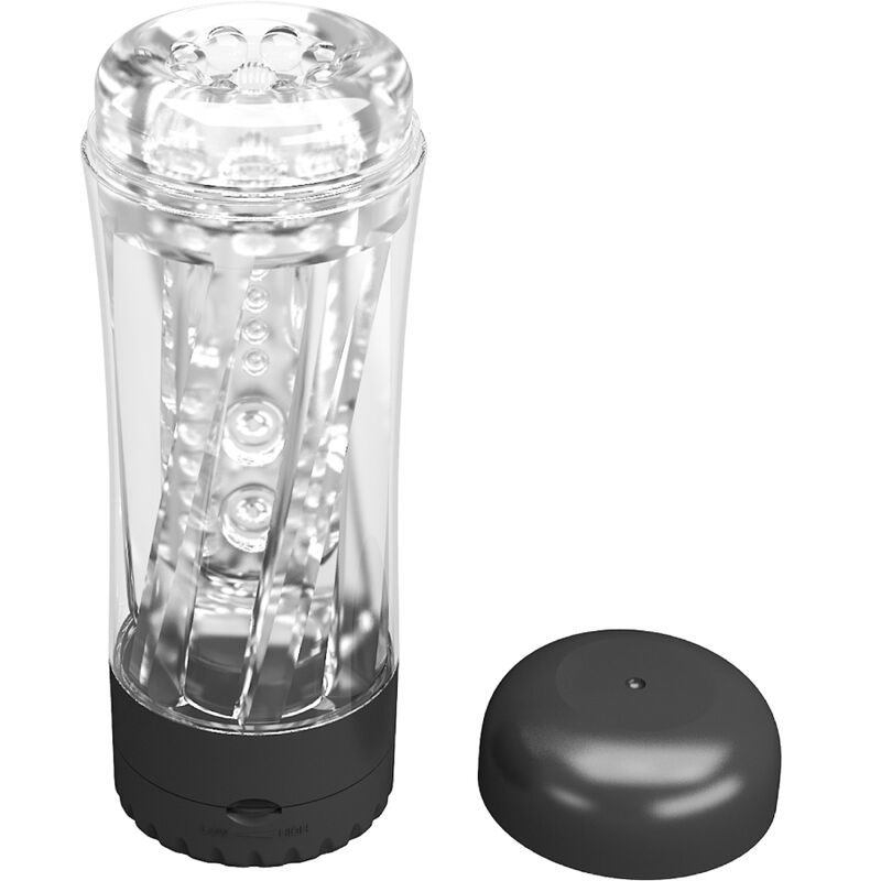 PRETTY LOVE - TAMARA MALE MASTURBATOR MULTI-SPEED VIBRATOR BLACK - Amore24