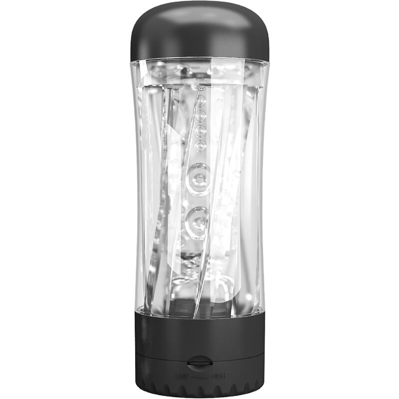 PRETTY LOVE - TAMARA MALE MASTURBATOR MULTI-SPEED VIBRATOR BLACK - Amore24