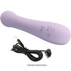 PRETTY LOVE - ROSOLYN RABBIT VIBRATOR 10 VIBRATIONS PURPLE - Amore24