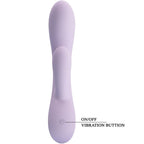 PRETTY LOVE - ROSOLYN RABBIT VIBRATOR 10 VIBRATIONS PURPLE - Amore24