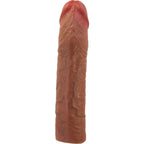 PRETTY LOVE - CHELSEA PENIS SLEEVE WITH 7.6 CM EXTENSION MULATTO - Amore24