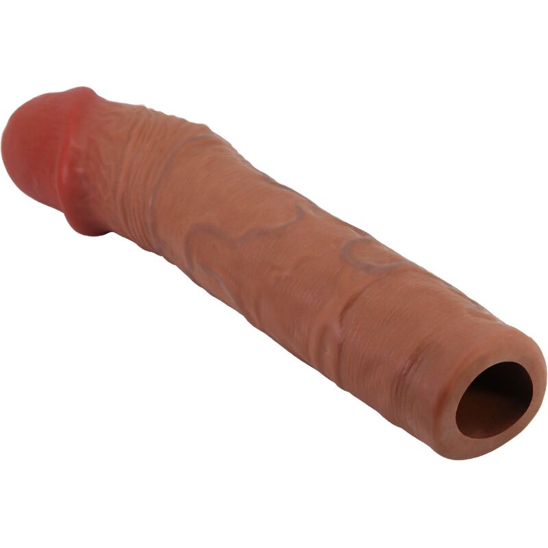 PRETTY LOVE - CHELSEA PENIS SLEEVE WITH 7.6 CM EXTENSION MULATTO - Amore24