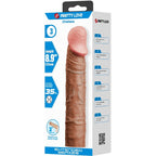PRETTY LOVE - CHELSEA PENIS SLEEVE WITH 7.6 CM EXTENSION MULATTO - Amore24