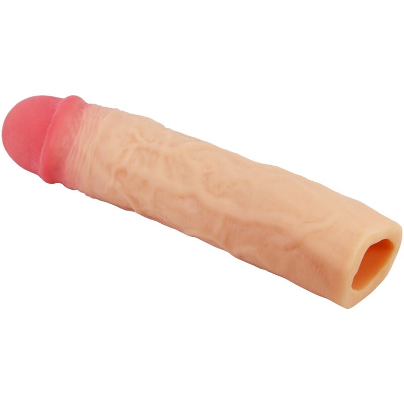 PRETTY LOVE - DEREK PENIS SLEEVE WITH 7.6 CM EXTENSION FLESH - Amore24